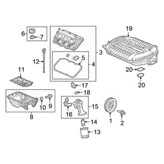 Honda OE - Engine / Transaxle - Engine Parts
