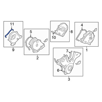 Honda OE - Engine Timing Cover Gasket