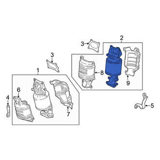 Honda OE - Catalytic Converter