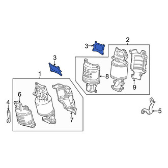Honda OE - Catalytic Converter Gasket