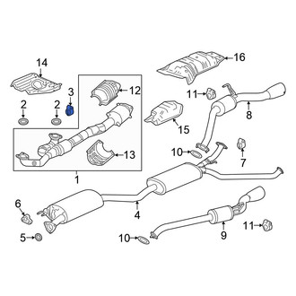 Honda OE - Exhaust System Hanger