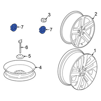 Honda OE - Wheel Cap