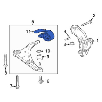 Honda OE - Right Suspension Control Arm Bracket