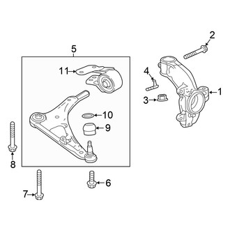 Honda OE - Front Suspension - Suspension Components
