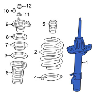 Honda OE - Front Right Suspension Strut