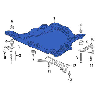 Honda OE - Front Suspension Subframe Crossmember