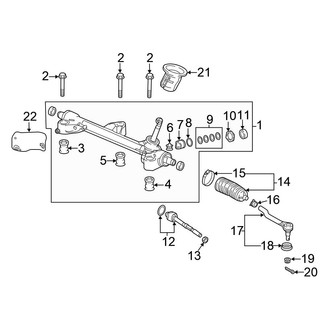 Honda OE - Steering Gear & Linkage