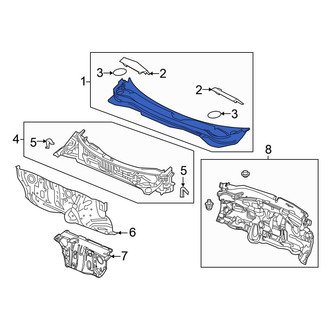 Honda OE - Cowl Cover