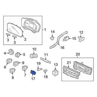 Honda OE - Audio Auxiliary Jack Bracket