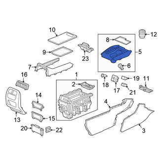 Honda OE - Console Cup Holder