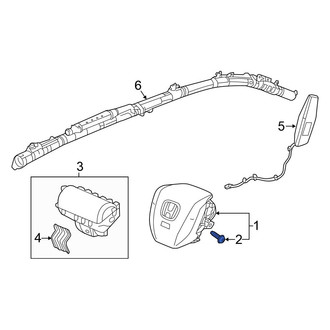 Honda OE - Steering Wheel Air Bag Bolt