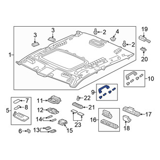 Honda OE - Front Interior Grab Bar