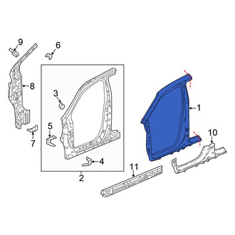 Honda OE - Right Outer Uniside