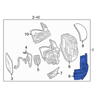 Honda OE - Front Left Turn Signal Light Assembly