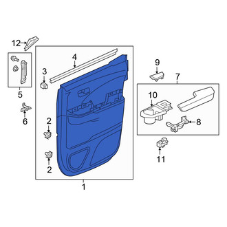 Honda OE - Front Right Outer Door Outer Panel