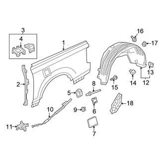 Honda OE - Quarter Panel - Side Panel & Components