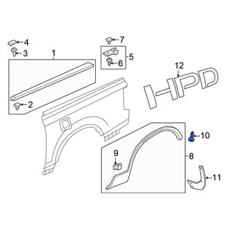 Honda OE - Bumper Cover Screw