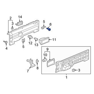Honda OE - Tie Down Hook Bolt