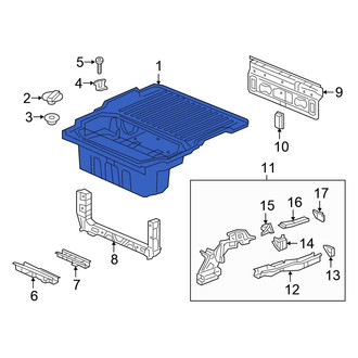 Honda OE - Truck Bed Floor