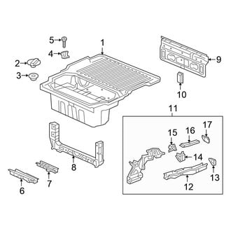 Honda OE - Rear Body & Floor
