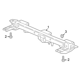 Honda OE - Rear Body & Floor - Trailer Hitch Components (AWD)