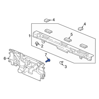 Honda OE - Dashboard Panel Insulator Clip