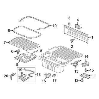Honda OE - Rear Body & Floor - Interior Trim (Cargo Box)