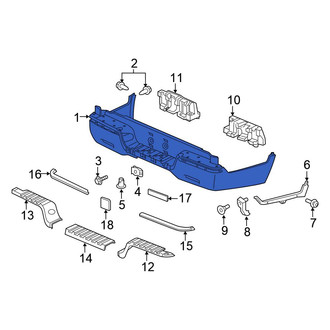 Honda OE - Front Lower Bumper Cover