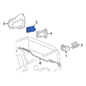 Honda OE - Right Blind Spot Detection System Warning Sensor