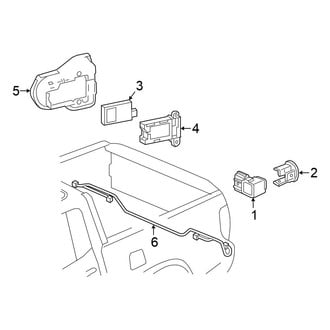 Honda OE - Rear Bumper - Electrical Components