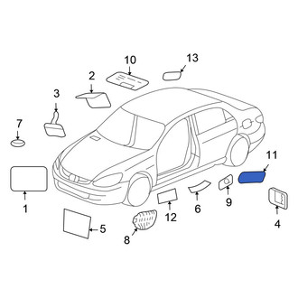 Honda OE - Engine Decal