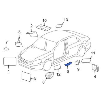 Honda OE - Caution Label