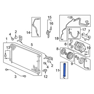 Honda OE - A/C Receiver Drier