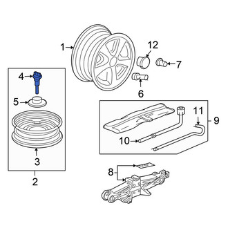Honda OE - Spare Tire Bolt