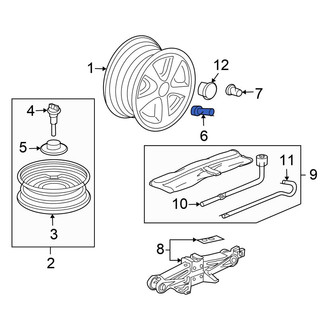 Honda OE - Tire Valve Stem