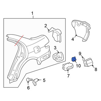 Honda OE - Fuel Door Spring