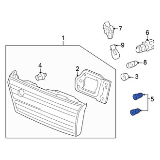 Honda OE - Tail Light Nut