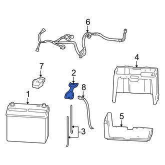 Honda OE - Battery Hold Down