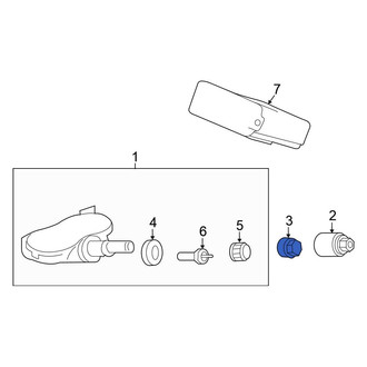 Honda OE - Tire Pressure Monitoring System (TPMS) Sensor Washer