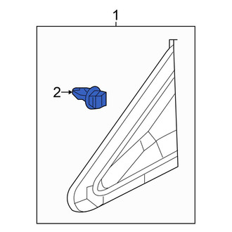 Honda OE - Fender Molding Retainer