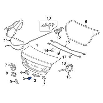 Honda OE - Deck Lid Grommet