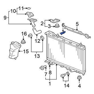 Honda OE - Fender Insulator Clip