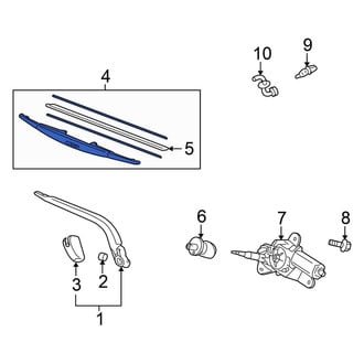 Honda OE - Rear Wiper Blade