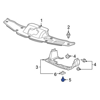 Honda OE - Rear Bumper Cover Screw