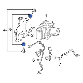 Honda OE - ABS Modulator Insulator