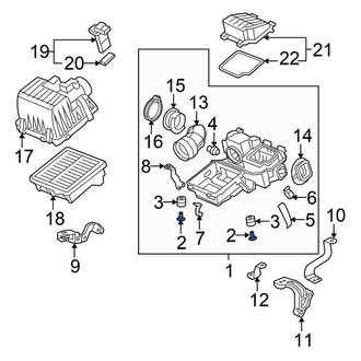 Honda OE - Air Filter Housing Sleeve