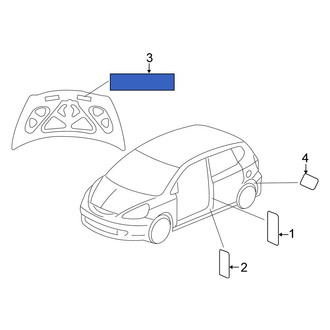 Honda OE - Engine Decal
