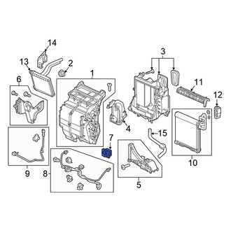Honda OE - HVAC Blower Motor Resistor