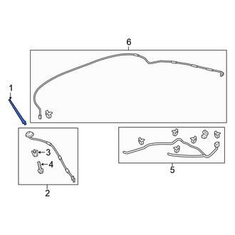 Honda OE - Radio Antenna Mast