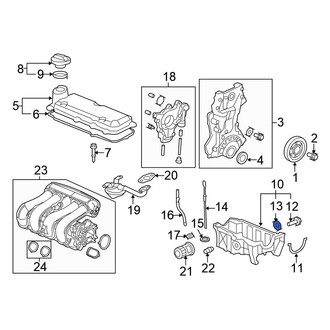 Honda OE - Engine Oil Drain Plug Gasket